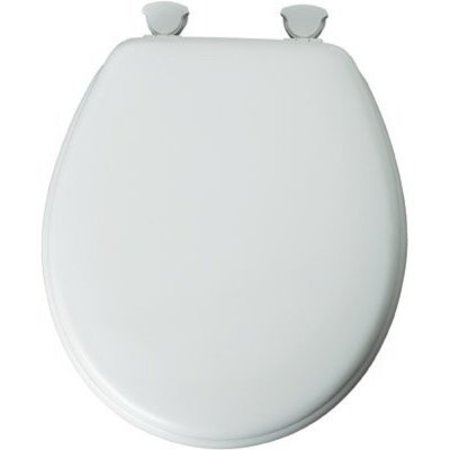 BEMIS MFG.. WHT RND WD Toilet Seat 44ECA 000